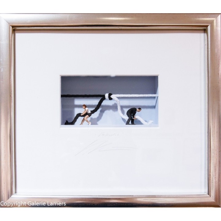 Volker Kühn "Verknotet" Original Bild