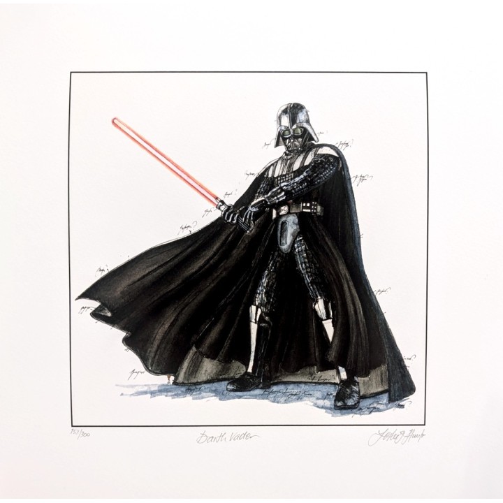 Darth Vader - Star Wars | Leslie G. Hunt - Original Bild Gicleé-Druck