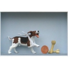 Volker Kühn "Armer Hund" | 3D-Objekt inkl. Rahmen - Bild 1