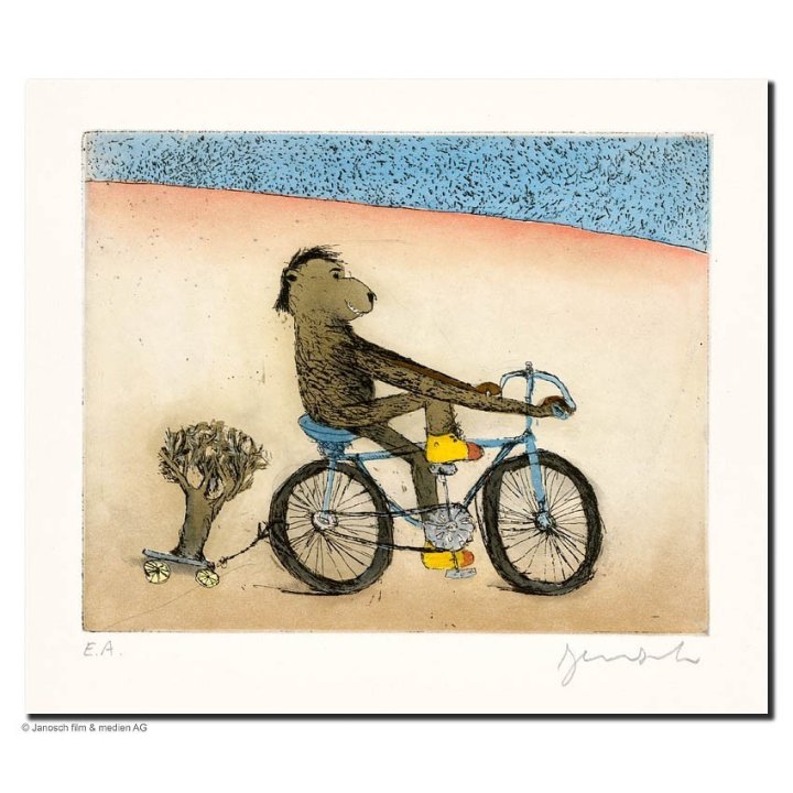 Janosch: "Fahrradbär" - Bild 1
