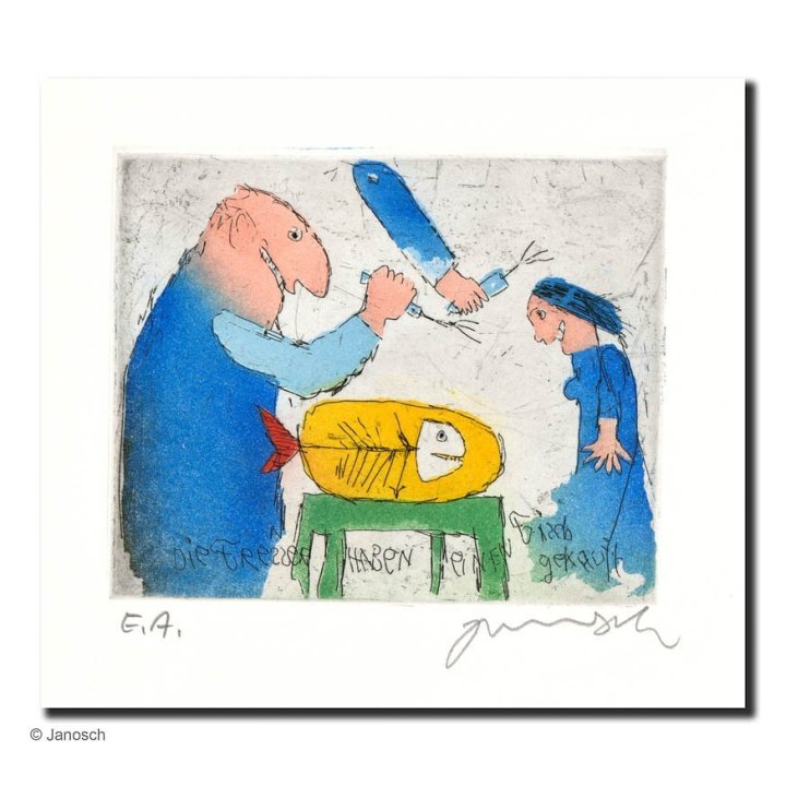 Janosch: "Fischesser" - Bild 1