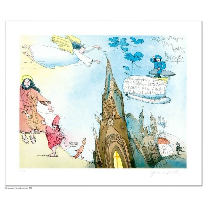 Janosch: "Heiliger Mann in Freiburg" - Bild 1