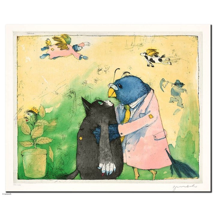 Janosch: "Kater Miekesch" - Bild 1