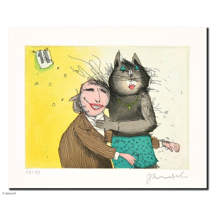 Janosch: "Katze No.11" - Bild 1