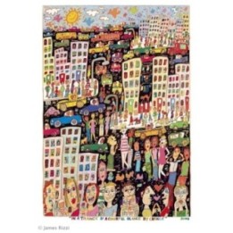James Rizzi - In a trance of a colorful glance by chance - Bild 1
