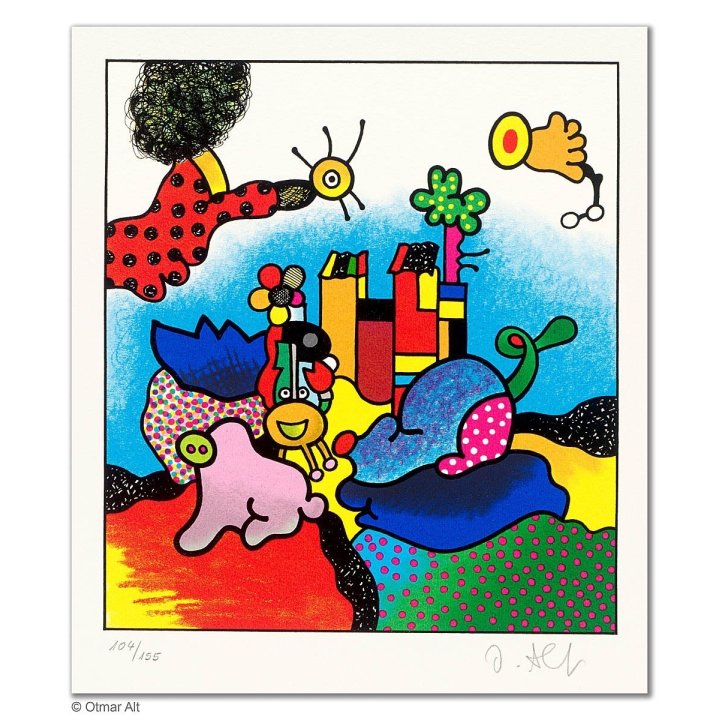 Otmar Alt: "DIE SCHÖNE FABELWELT" - Bild 1