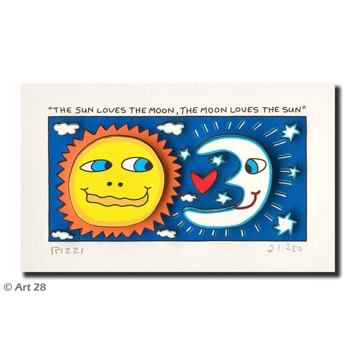 James Rizzi - The sun loves the moon