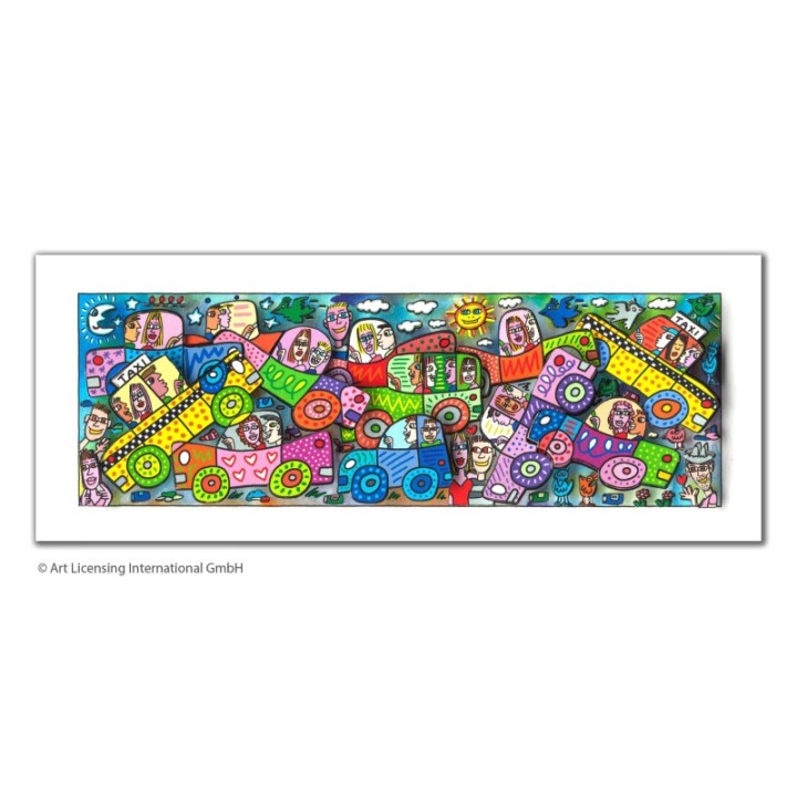James Rizzi - My busy city traffic jam - Bild 1