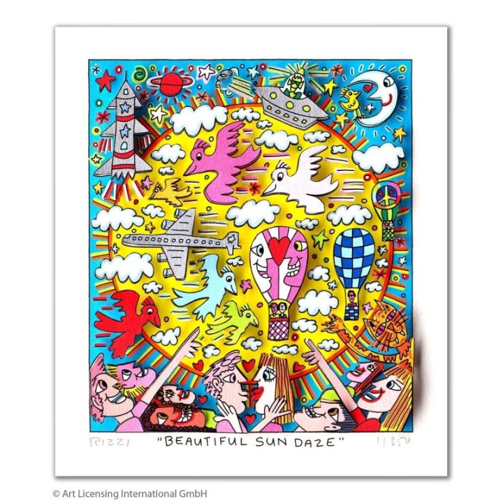 James Rizzi - Beautiful sun daze - Bild 1