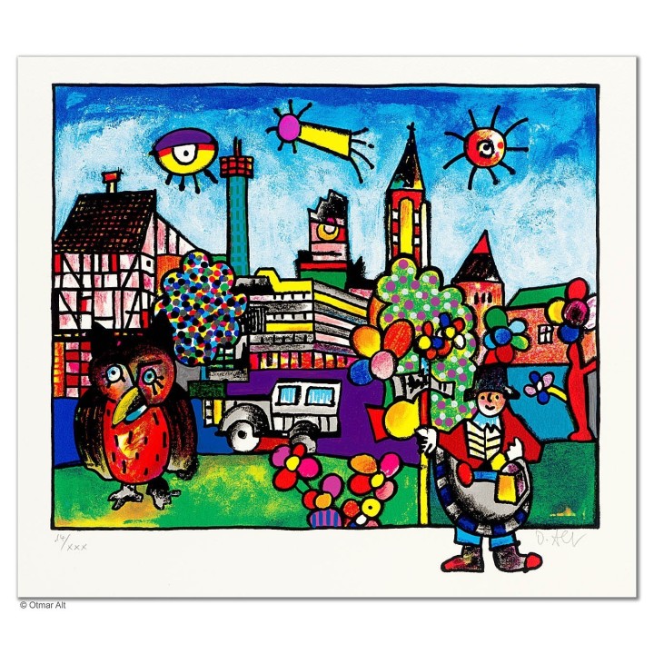 Otmar Alt: "EUSKIRCHEN" - Bild 1