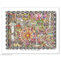 James Rizzi - "Fly me to the moon" - Bild 1