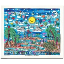 James Rizzi - "Let's take a trip to the tropics" - Bild 1