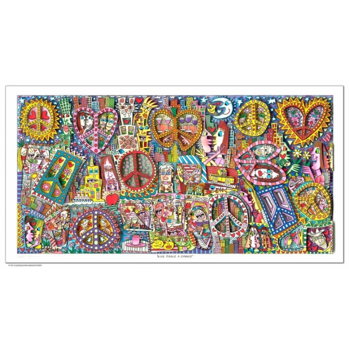 James Rizzi - "Give peace a chance" - Bild 1
