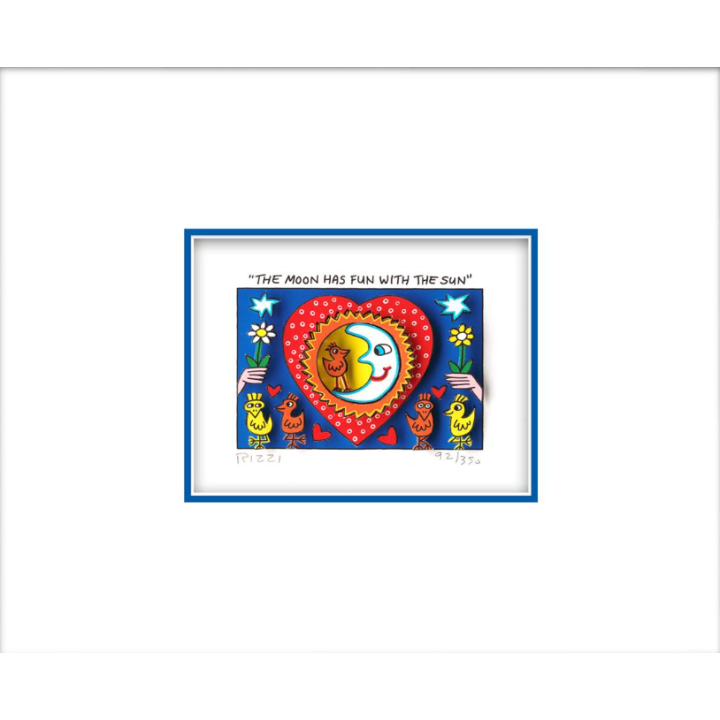 James Rizzi - THE MOON HAS FUN WITH THE SUN - Bild 1