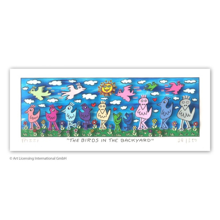 James Rizzi - The Birds in the Backyard - Bild 1