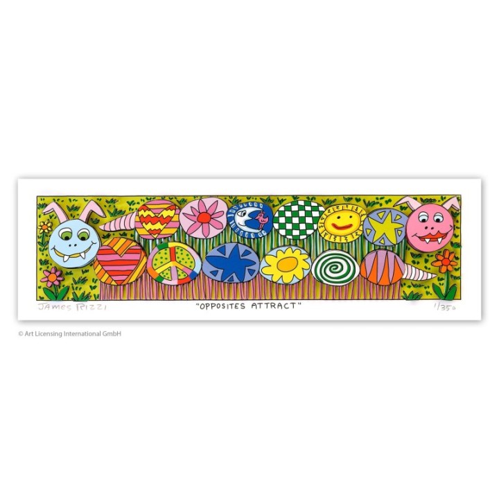 James Rizzi - OPPOSITES ATTRACT - Bild 1