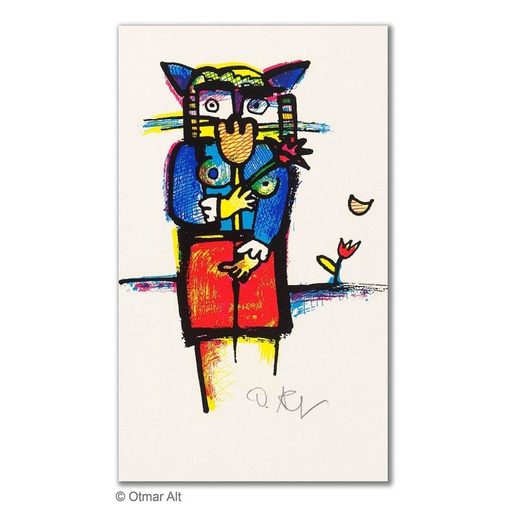 Otmar Alt: "KLEINE BRAUT" - Bild 1