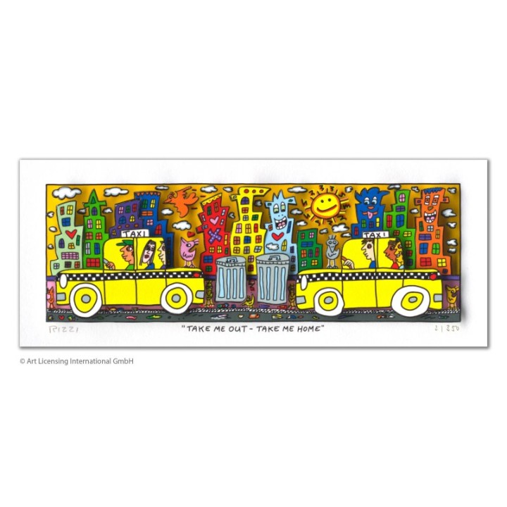 James Rizzi - "Take Me Out - Take Me Home" - Bild 1