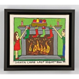 James Rizzi - Santa came last night | inkl. Rahmen - Bild 1