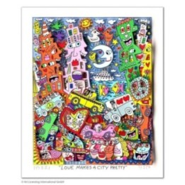 James Rizzi - "Love makes a city pretty" - Bild 1
