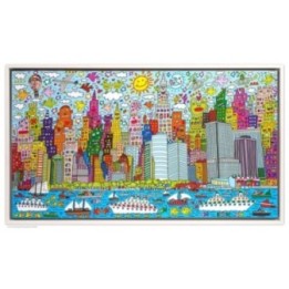 James Rizzi - "My New York City" 2D inkl. Rahmen - Bild 1