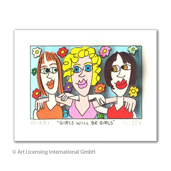James Rizzi - Girls will be girls - Bild 1