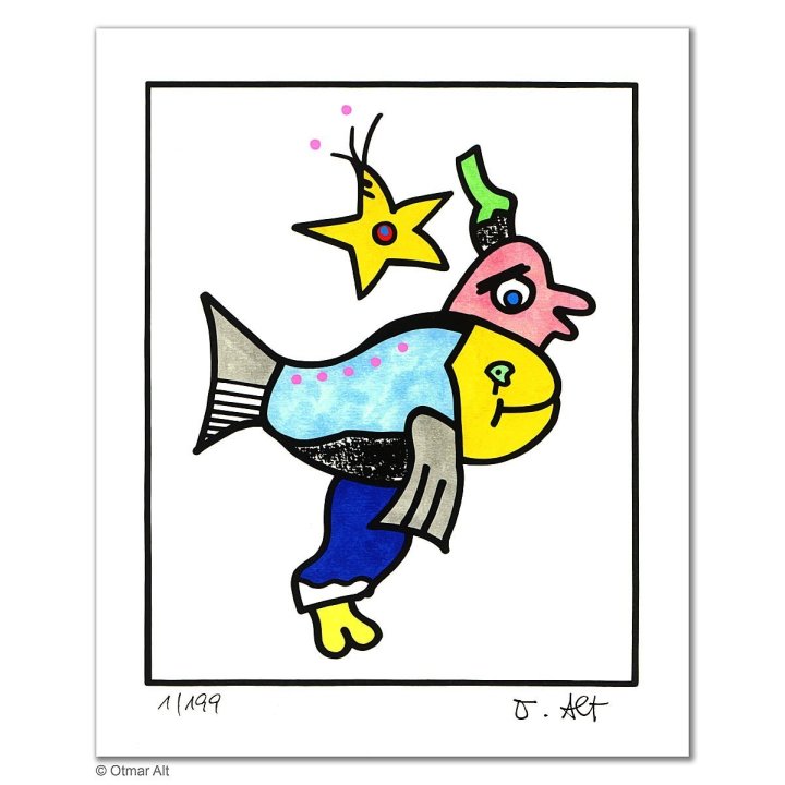 Otmar Alt: "STERNZEICHEN FISCHE" - Bild 1