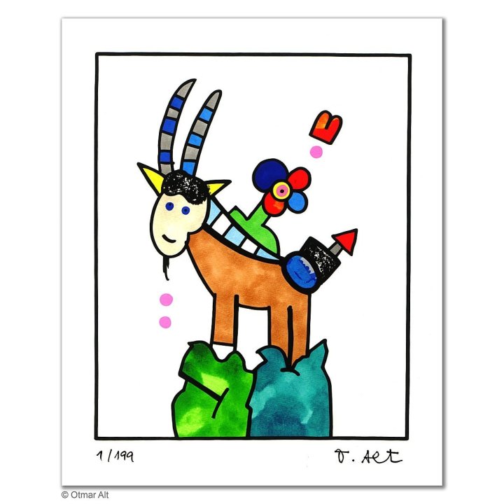 Otmar Alt: "STERNZEICHEN STEINBOCK" - Bild 1