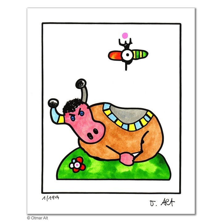 Otmar Alt: "STERNZEICHEN STIER" - Bild 1