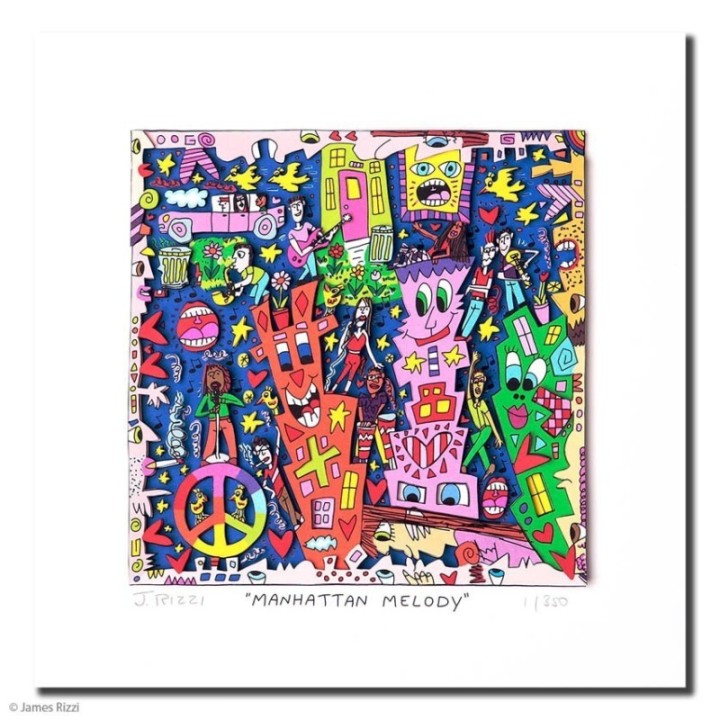James Rizzi - Manhattan melody - Bild 1