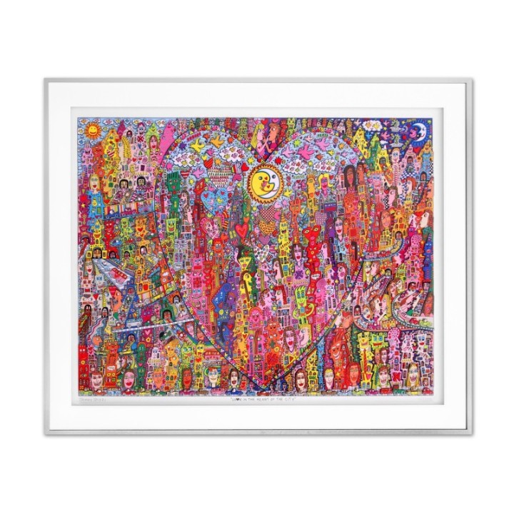 James Rizzi - Love in the heart of the city - Bild 1