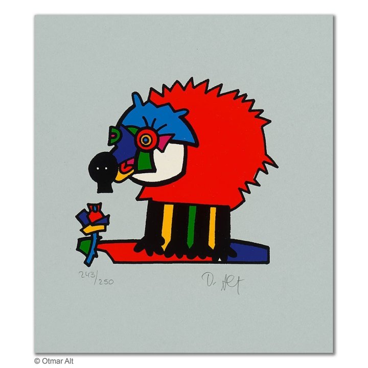 Otmar Alt - "ZOOTIERE IGEL" - Bild 1