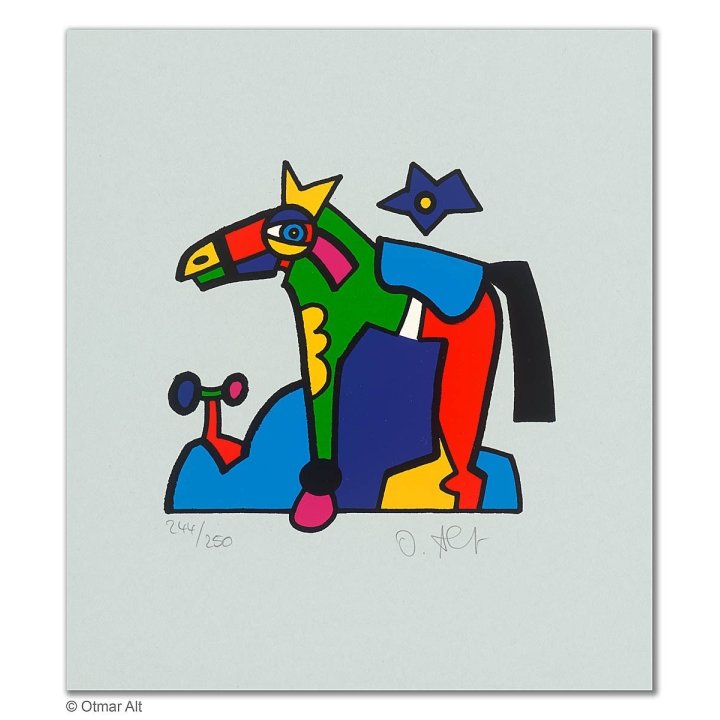 Otmar Alt - "ZOOTIERE PONY" - Bild 1