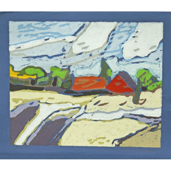 Klaus Fußmann "Weizenfeld bei Goldhöft" - Bild 1