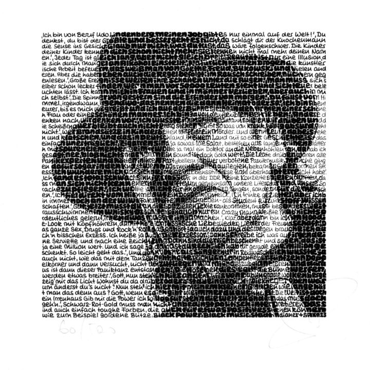 "Elvis" - Originalbild von SAXA