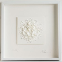 Frühling 50x50 | 3D Papierobjekt von Gabriele Mierzwa - Bild 1