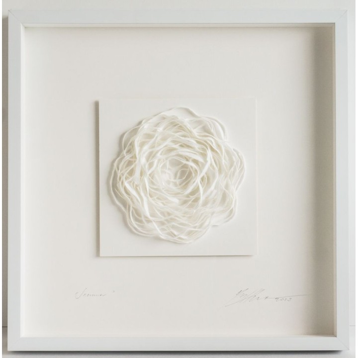 Sommer 50x50 | 3D Papierobjekt von Gabriele Mierzwa - Bild 1