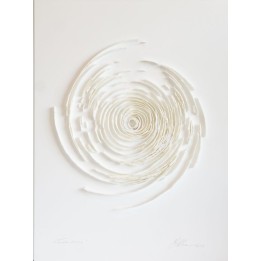 Twister Natur 80x60 | 3D Papierobjekt von Gabriele Mierzwa - Bild 1
