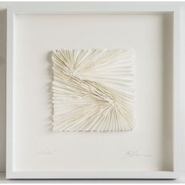 Winter 50x50 | 3D Papierobjekt von Gabriele Mierzwa - Bild 1