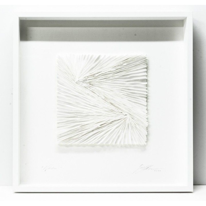 Winter 60x60cm| 3D-Papierobjekt von Gabriele Mierzwa - Bild 1