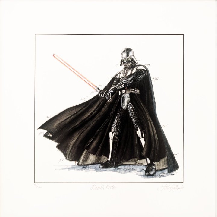 Darth Vader - Star Wars | Leslie G. Hunt - Original Bild Gicleé-Druck