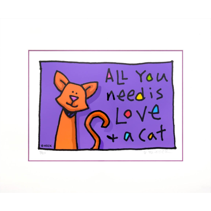 Ed Heck - "All you need is Love and a Cat" - Bild 1
