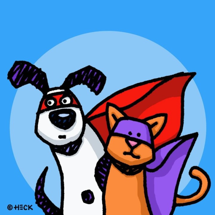 Ed Heck - "The Caped Duo" - Bild 1