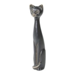 Sitzende Katze