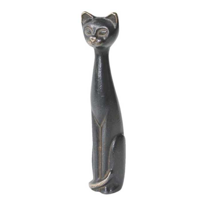 Sitzende Katze