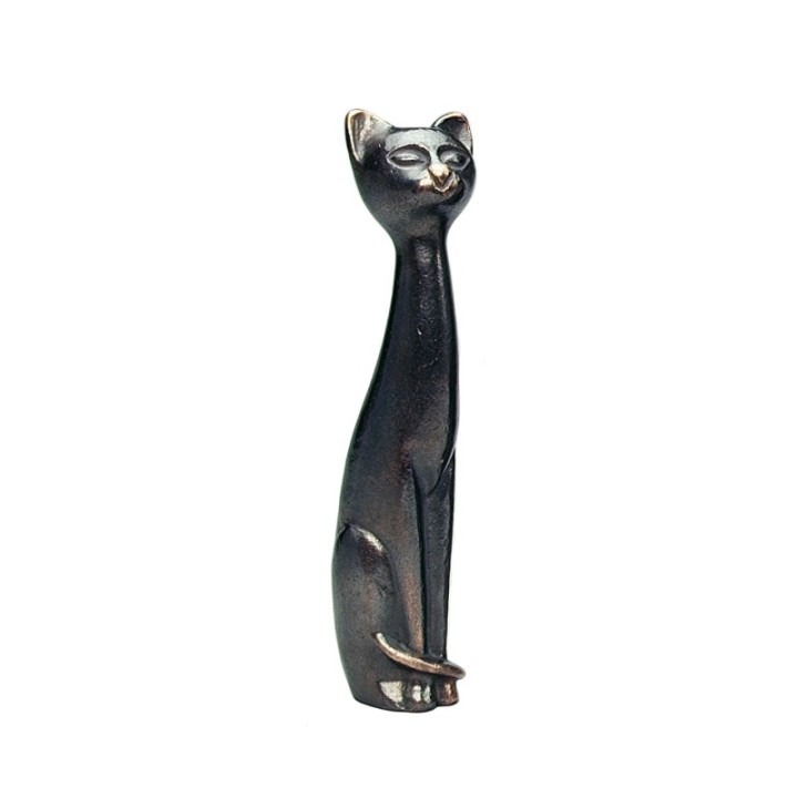Sitzende Katze