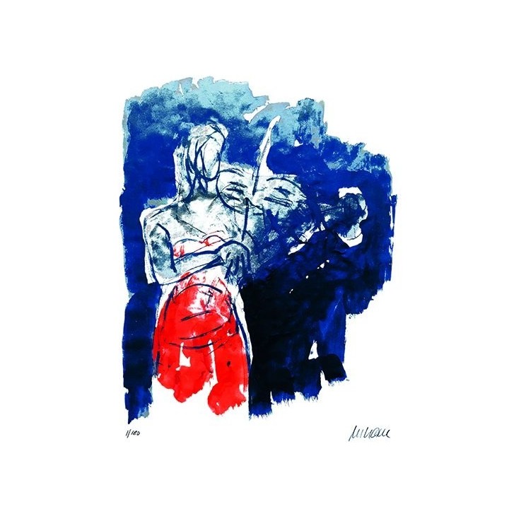 Geigerin Anne Sophie Mutter | handsigniertes Original - Bild 1