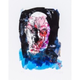 Portrait Horst Janssen - Paranoia | handsigniertes Original - Bild 1