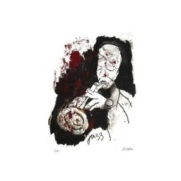Trompeter | handsigniertes Original - Bild 1
