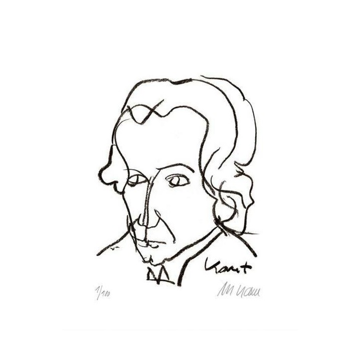 Immanuel Kant | handsigniertes Original - Bild 1